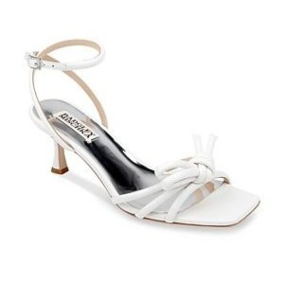 Badgley Mischka Women's Sandals White Size 8.5 NEW - Picture 7 of 8